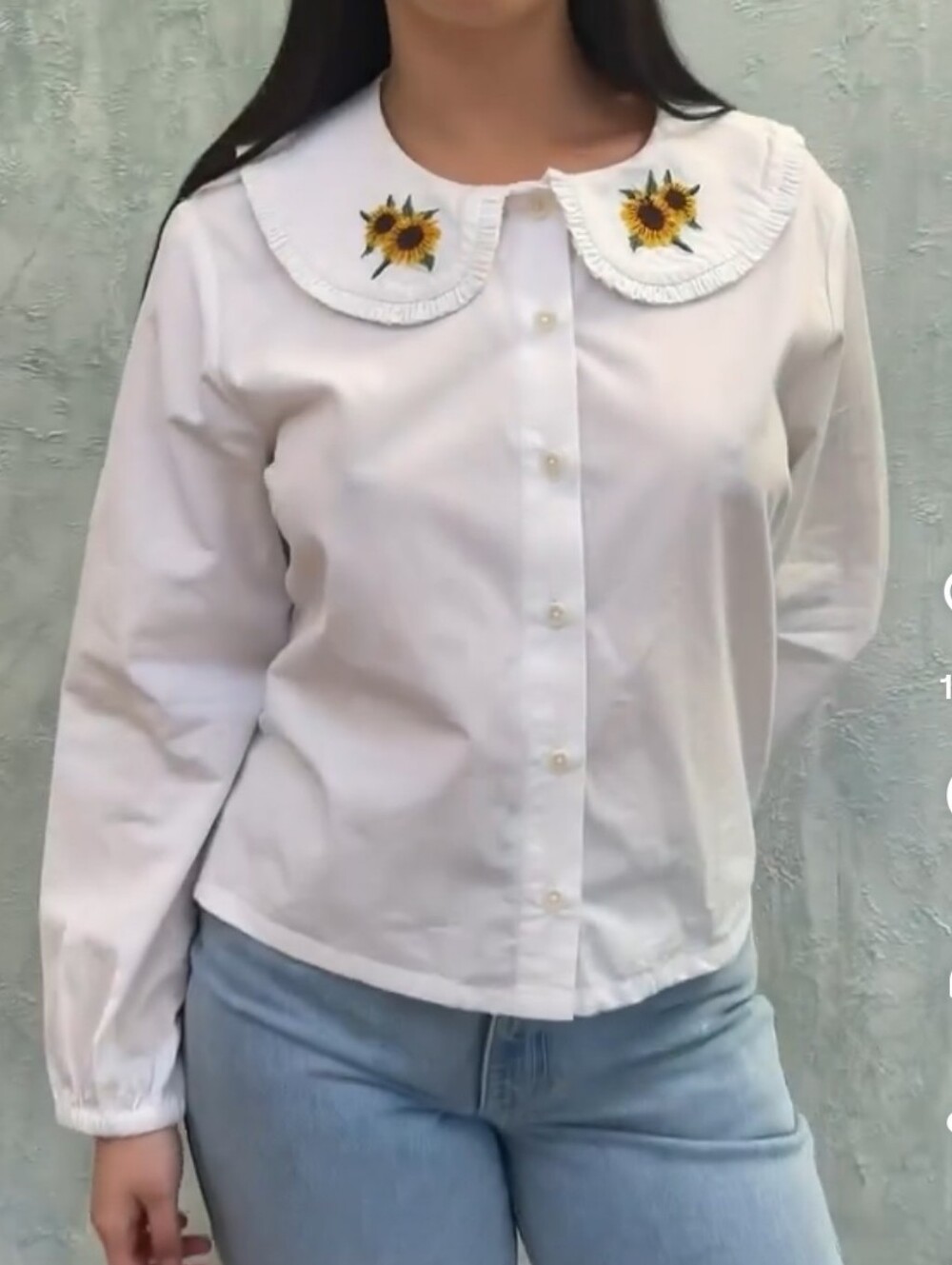 Lucy & Yak Ida Blouse: ORGANIC COTTON - Sunflower - Sunflower / UK 8 Nwt